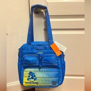 Run Disney Parks Lug Blue Bag